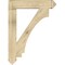 Ekena Millwork Imperial Arts & Crafts Rough Sawn Bracket, Douglas Fir, 6"W x 36"D x 48"H BKT06X36X48IMP03RDF - alternate 4